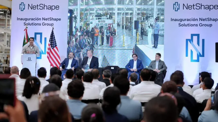 NetShape invierte 239 mdp en nueva planta en Querétaro