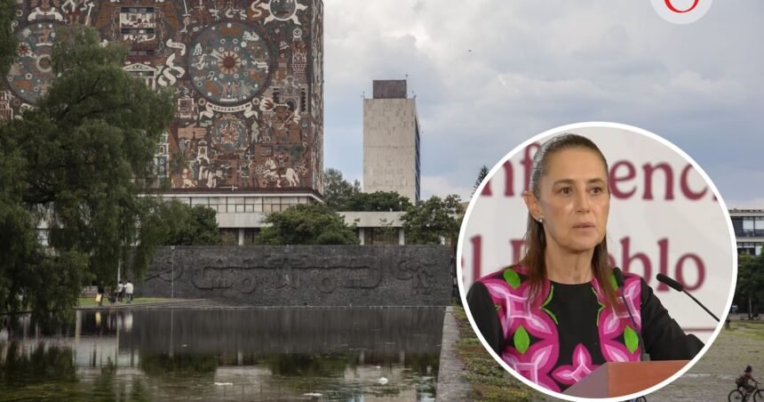 Sheinbaum ofrece respaldo a UNAM por anomalías en examen 2026