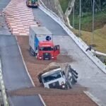 Preparan rampa de frenado en la carretera México-Querétaro