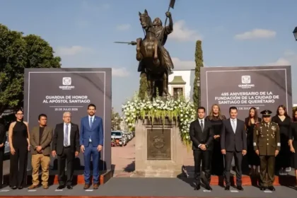 Querétaro celebra 495 años de fundación con homenaje histórico
