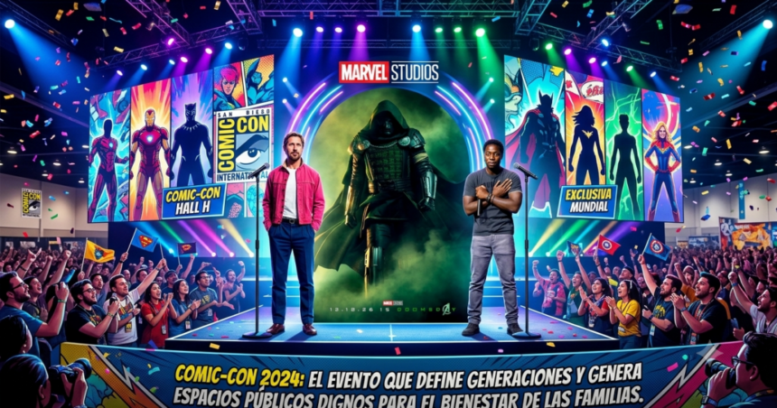 Ryan Gosling será Ghost Rider en el MCU, anuncia Marvel en Comic-Con 2026