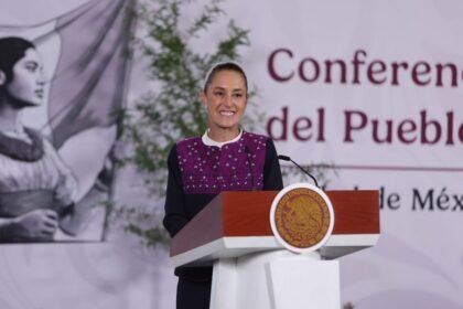 Sheinbaum insiste en visita del papa León XIV y diálogo tecnológico