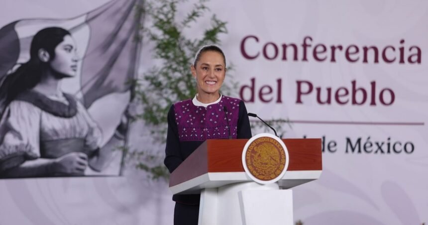 Sheinbaum insiste en visita del papa León XIV y diálogo tecnológico