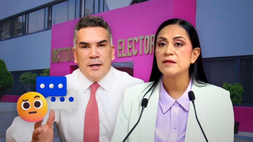 Ariadna Montiel niega que INE vulnere derechos de Alejandro Moreno