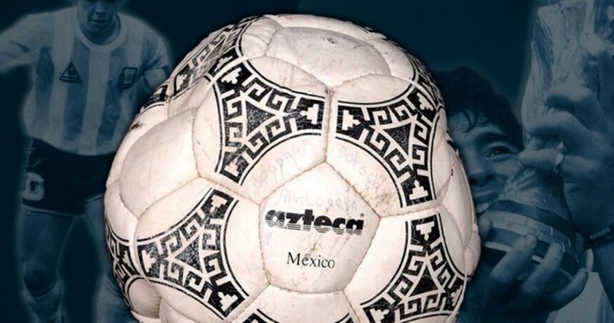 Subastan balón de ‘La Mano de Dios’ por 3.35 millones de dólares
