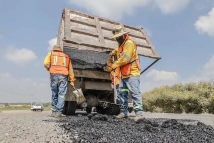 SICT concluye reparación de socavones en la carretera 57, Querétaro