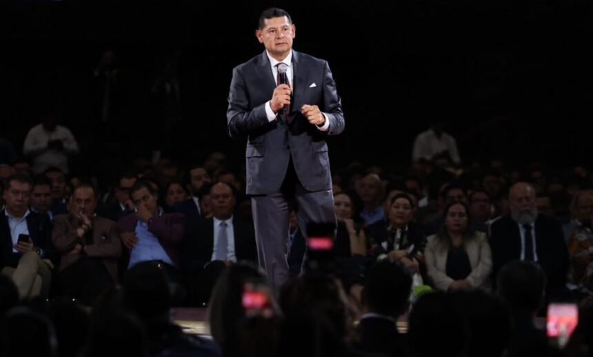 Alejandro Armenta presenta informe de 600 días como gobernador de Puebla