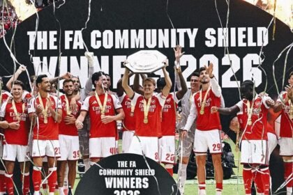 Arsenal vence 3-0 al Manchester City y gana la Community Shield