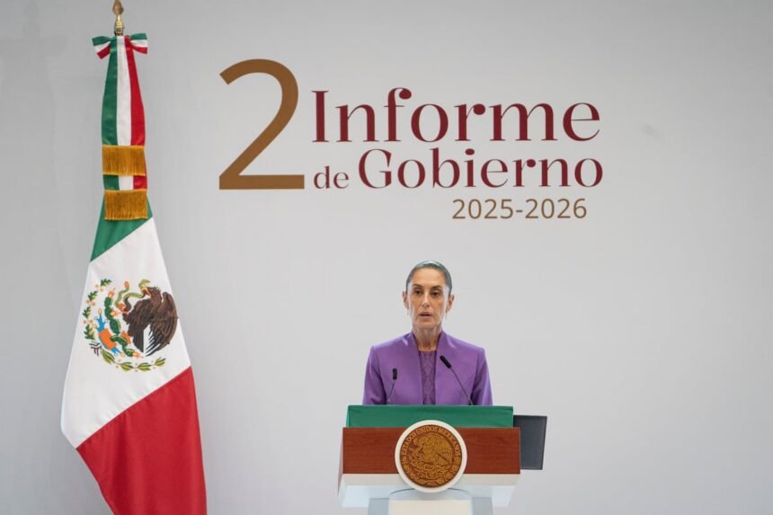 Sheinbaum destaca austeridad y unidad en su segundo informe CDMX