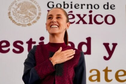 Claudia Sheinbaum lidera aprobación presidencial en Latinoamérica