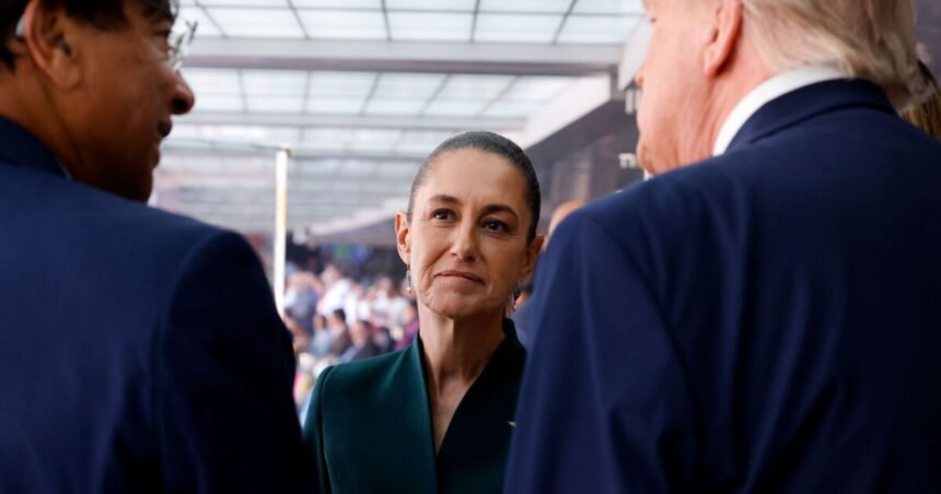 Sheinbaum afirma soberanía de México tras mapa de Trump