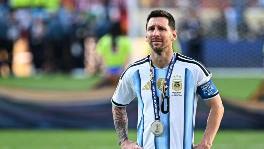 Lionel Messi anuncia su retiro de la selección argentina